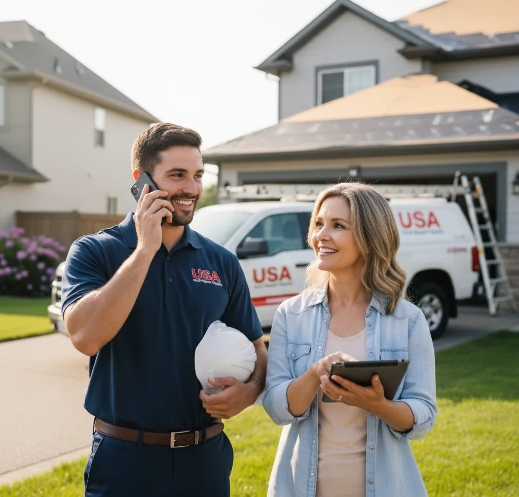 USA Roof Repair Experts customer support in Eastport